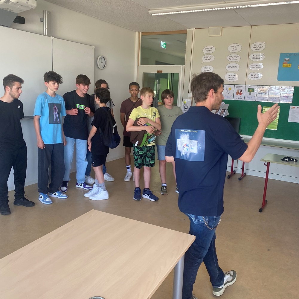 Ausbildungsmesse an der Realschule Hechingen